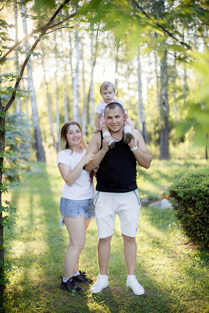 Семейная фотосессия. Профессиональный фотограф в Подольске Елена Локтионова