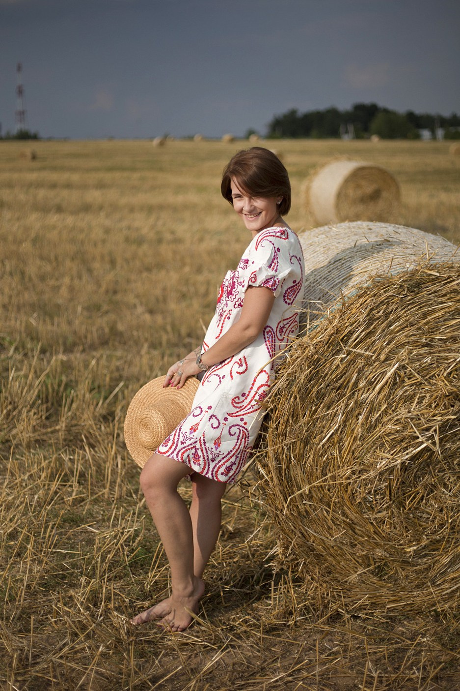 В поле. Фотограф Мария Кольцова