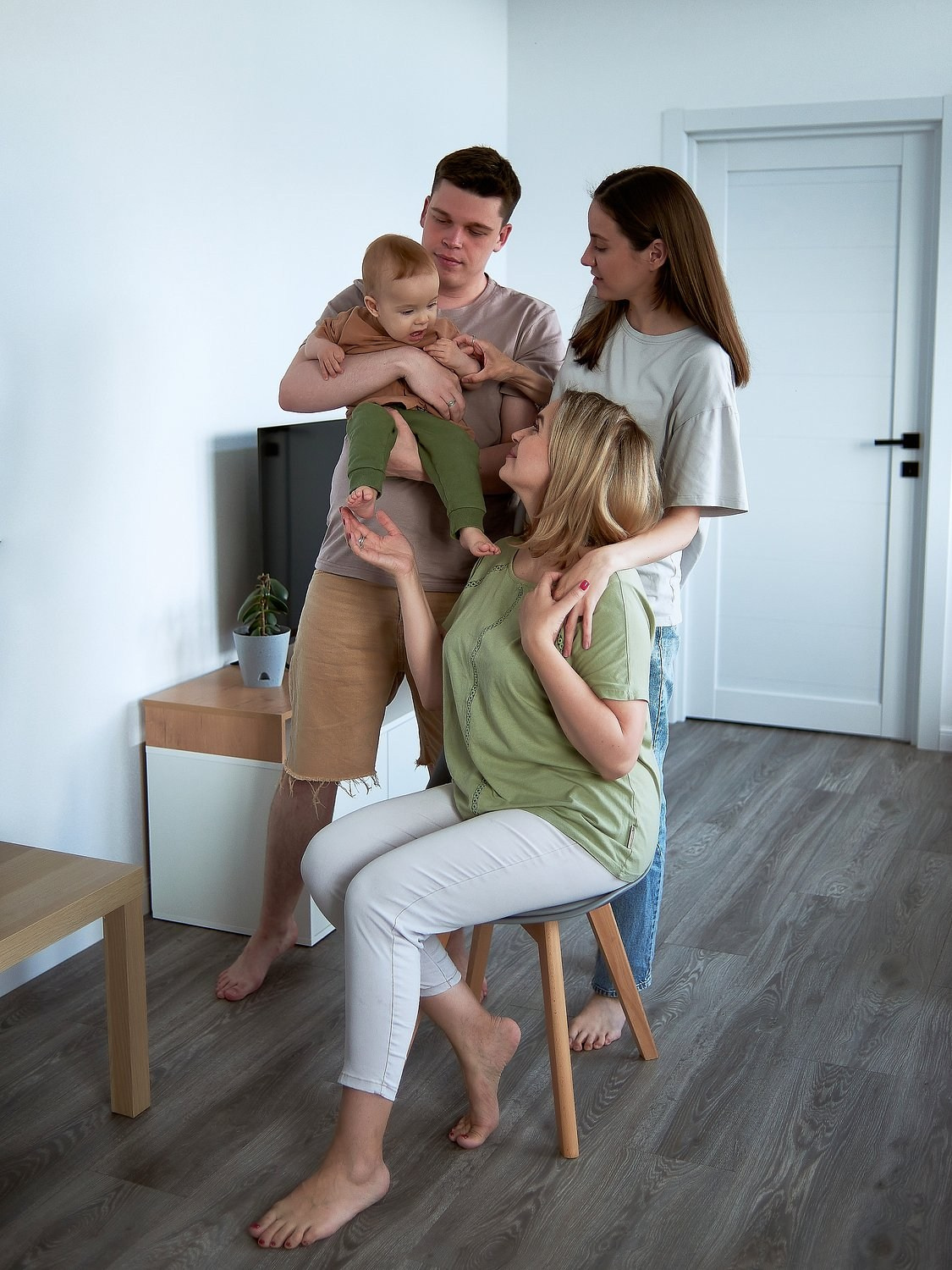 Домашняя история с бабушкой. Портретный фотограф в Санкт-Петербурге