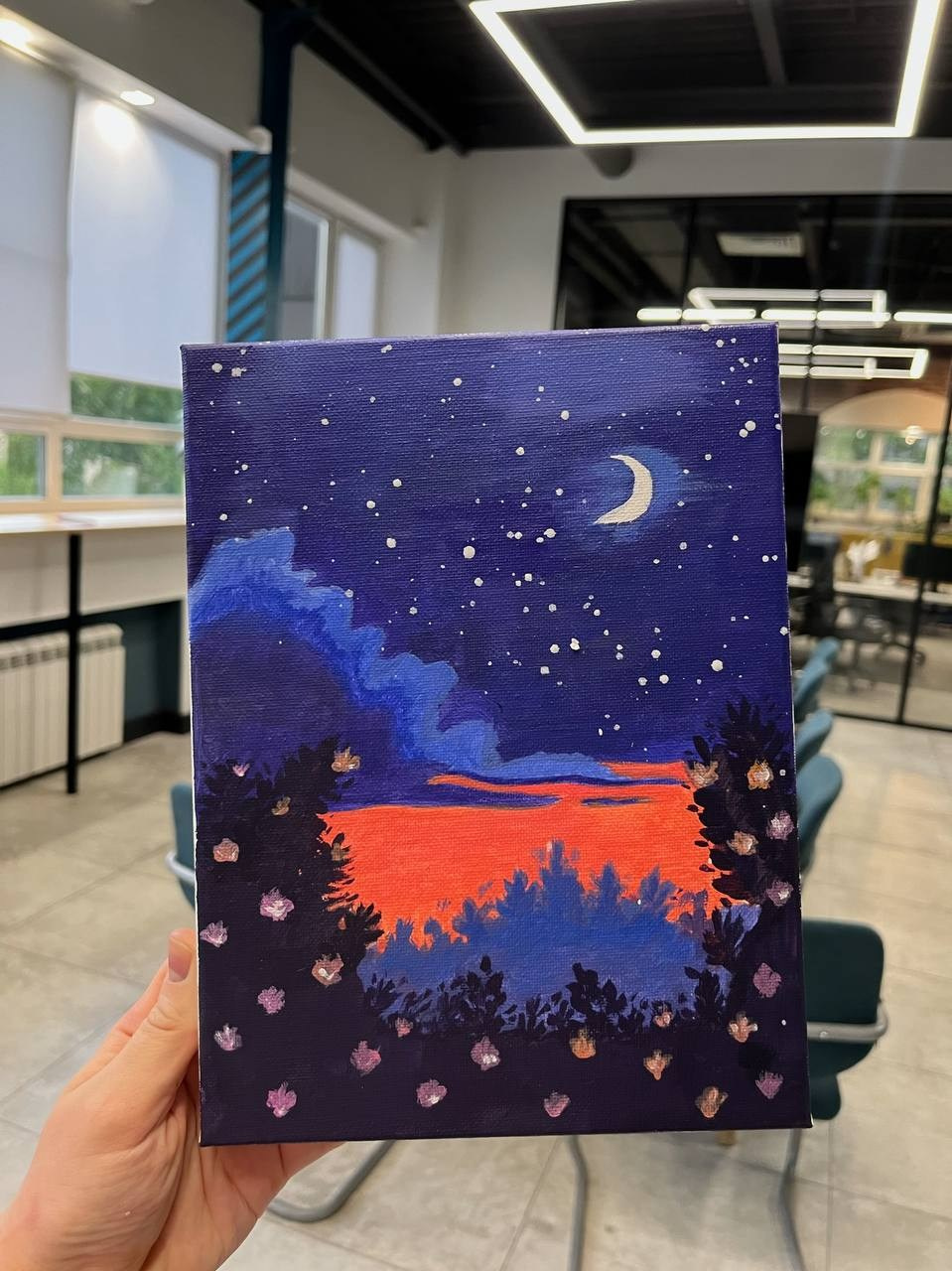 Мастер-класс по созданию картины