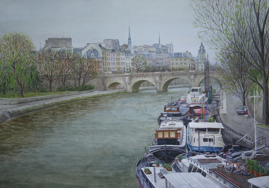 ПЕЙЗАЖИ. Елена Опалева — художница. Москва