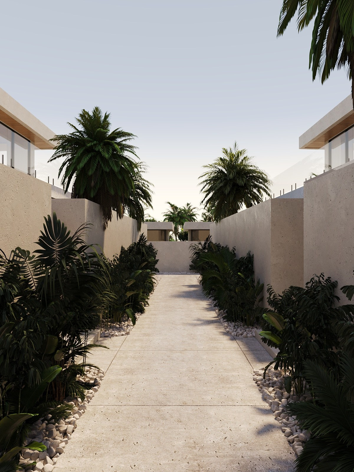 Комплекс из 10 вилл на Бали. Евгений Пырков — 3d визуализатор интерьеров и экстерьеров России