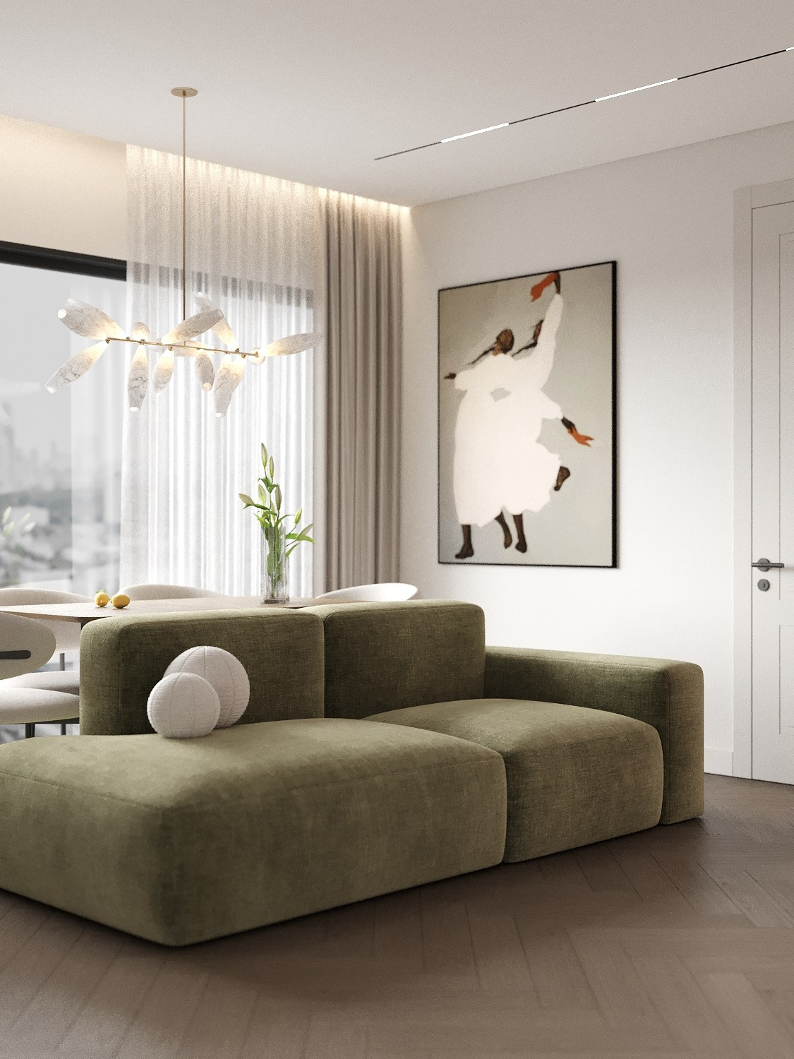 ЖК City Bay, г. Москва. Студия дизайна интерьера в Москве T.Art Design