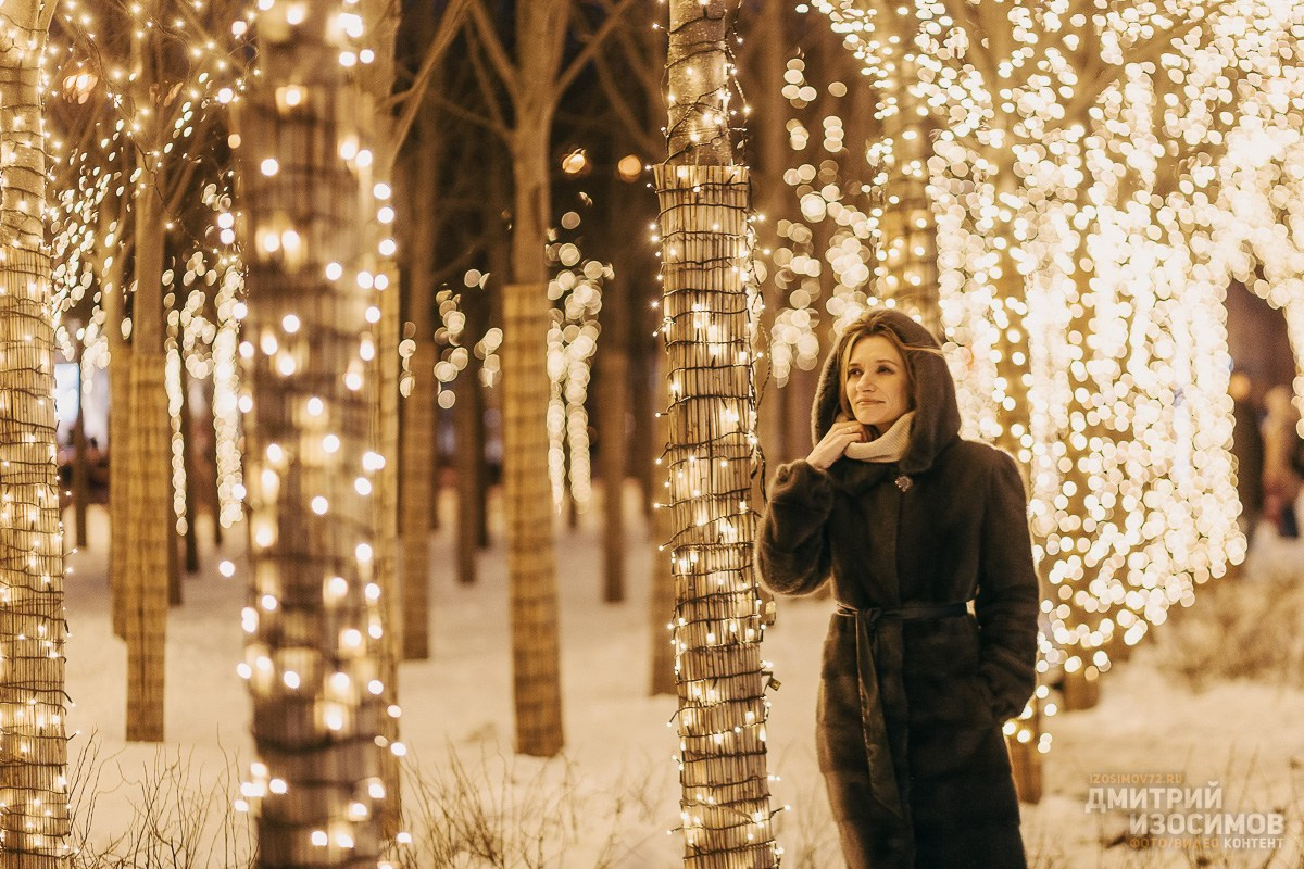 Семейная новогодняя фотосессия
