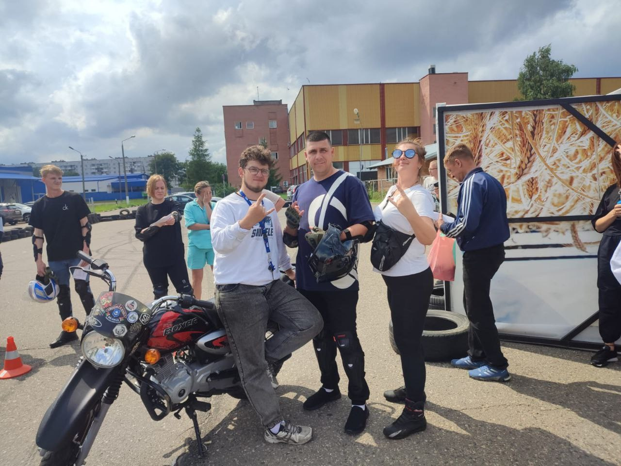 Экзамен ГАИ. МОТОШКОЛА в городе Витебске. Обучение категории А и А1