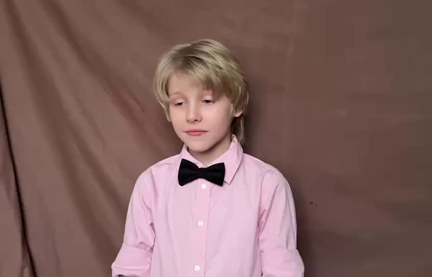Мальчик модель Даниил П. в СПб