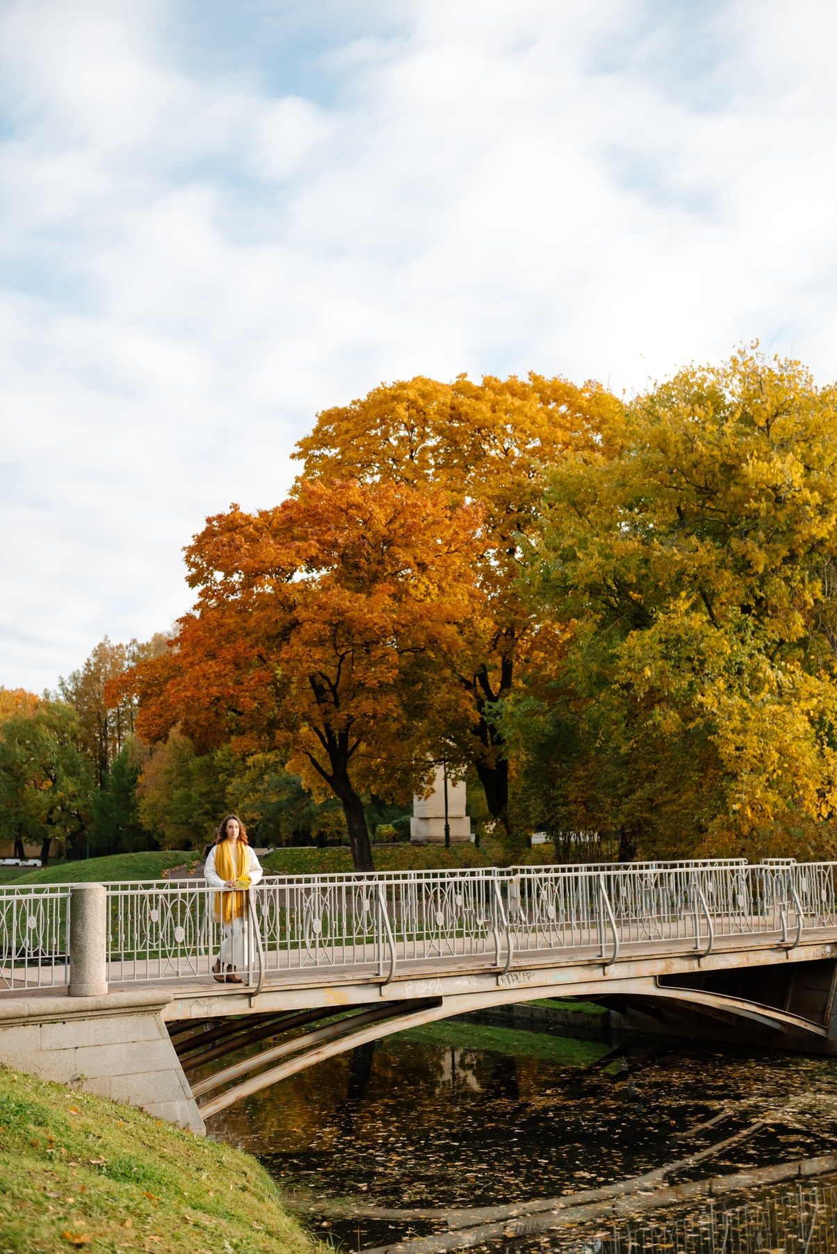 Осенняя фотосессия в Питере в Таврическом саду. Свадебный и сеейный фотограф в Санкт-Петербурге Елена Худякова