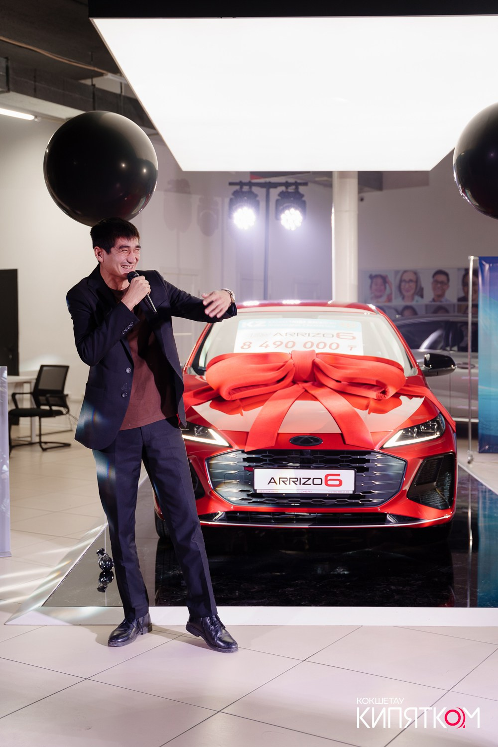 ПРЕЗЕНТАЦИЯ CHERY ARRIZO 6. КИПЯТКОМ КОКШЕТАУ