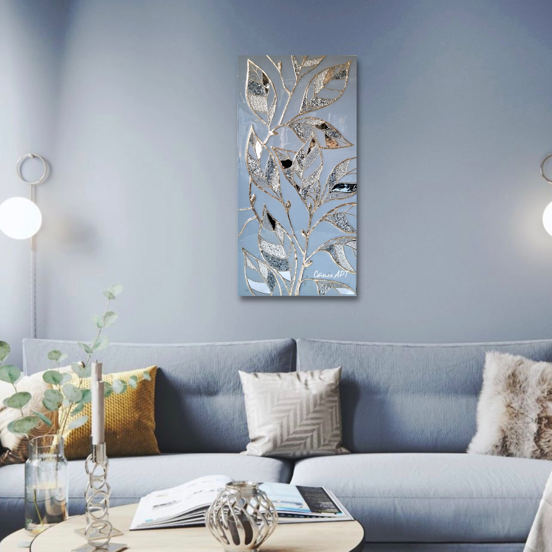 Сливовая ветвь. Художник