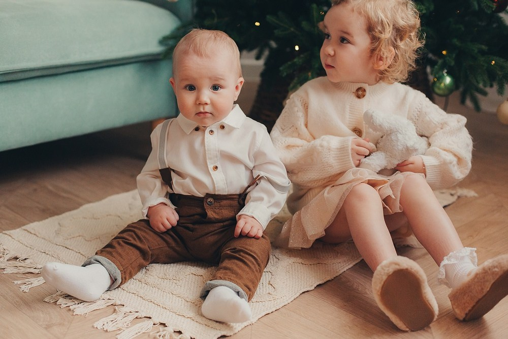 Новогодняя съёмка всей семьёй. Фотограф Евгения Мальцева, Архангельск