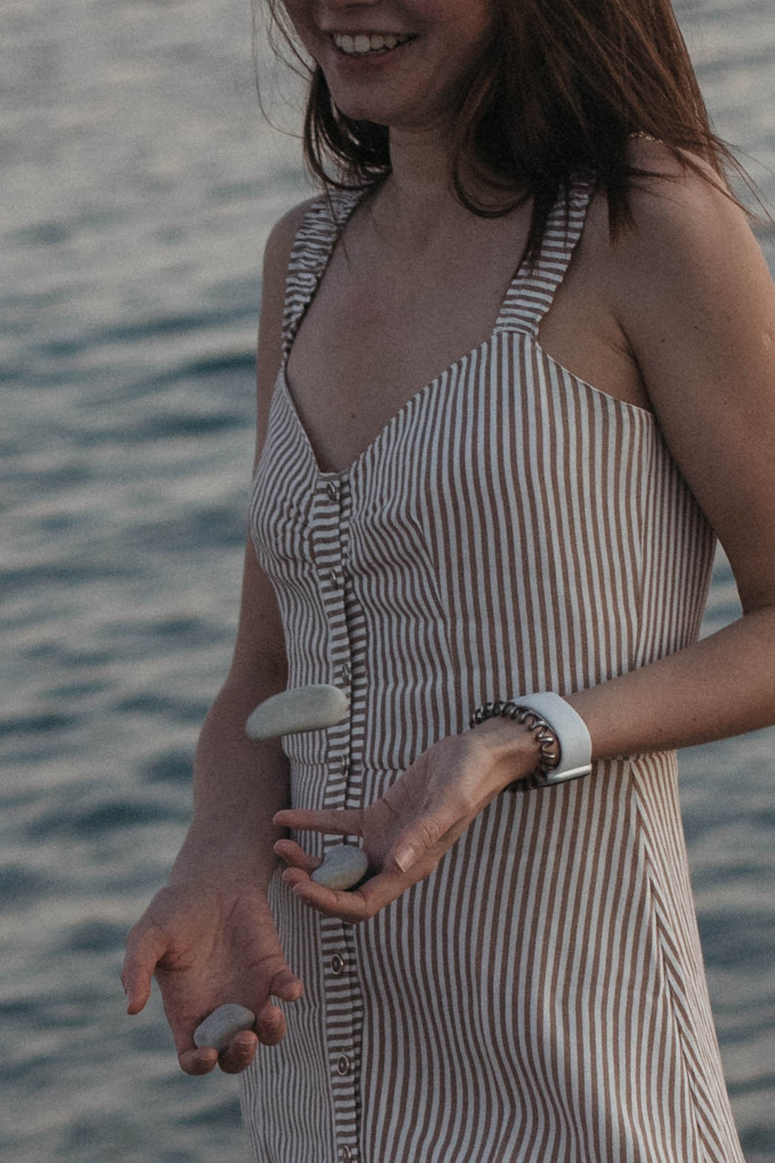 Диляра и Анатолий / сильный ветер во время штиля