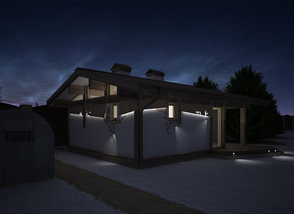 Баня в Токсово. Дизайнер в Санкт-Петербурге Дмитрий Цыбулько