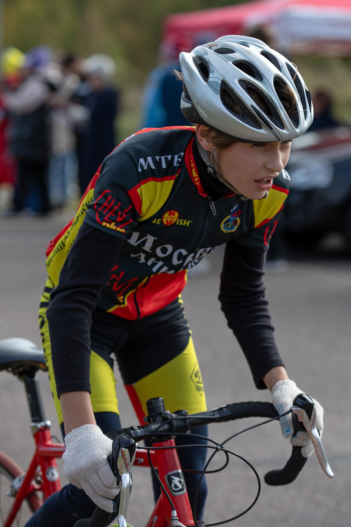 Велогонка в Крылатском, Октябрь 2023. Спортивный фотограф Алексей Соломин