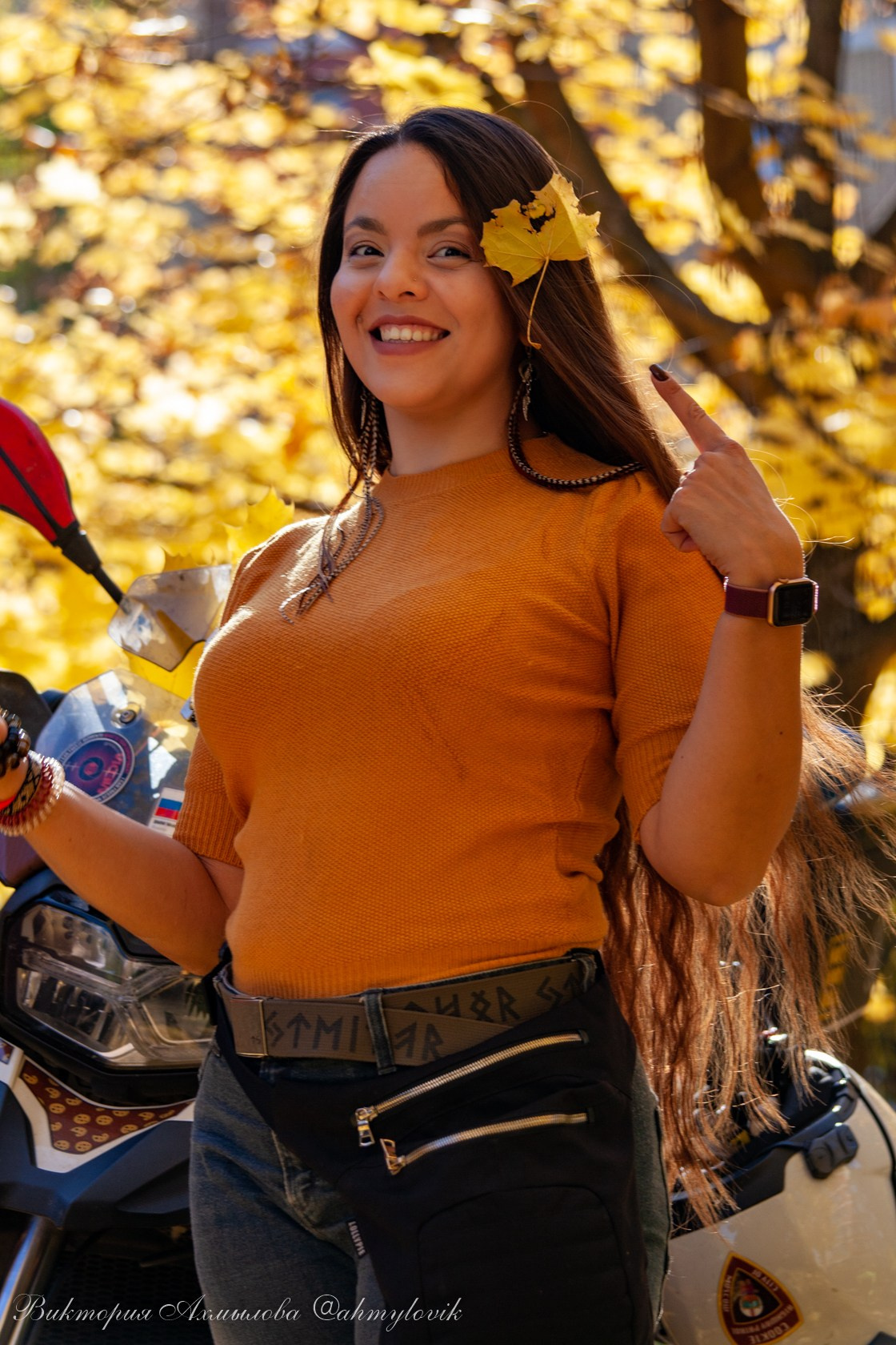 Маша Печенька (BMW GS1200). Виктория Ахмылова. Фотограф в Москве