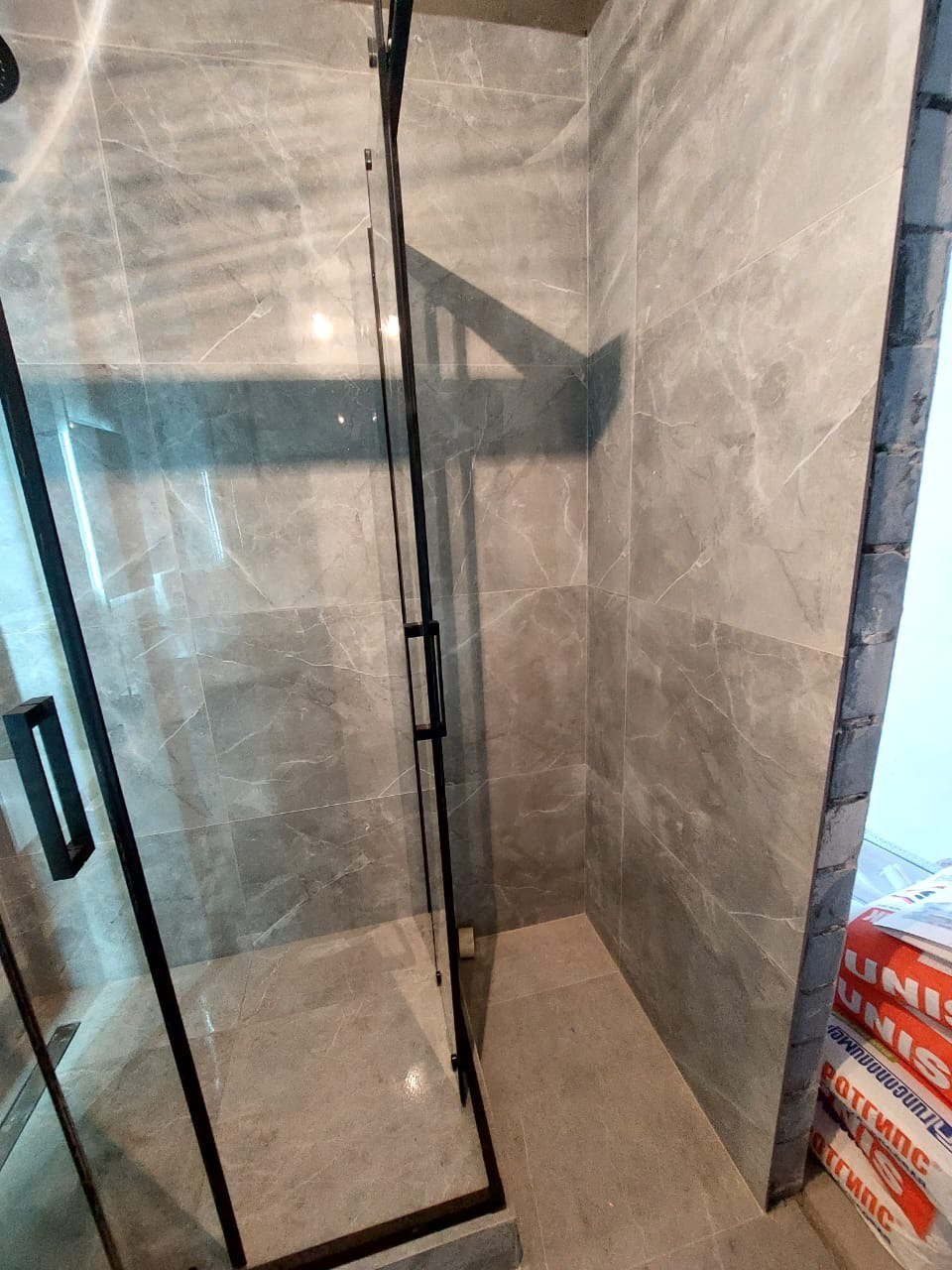 Ванная комната (д. Царево ул. П. Гаврилова д. 2). Ремонт санузла, туалета, ванной под ключ в Казани. Укладка плитки