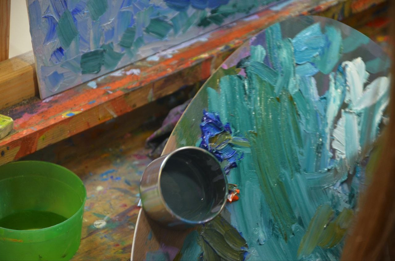 Мастер-класс по масляной живописи. Изостудия «Мы рисуем!» ♥ Южное Бутово, Москва