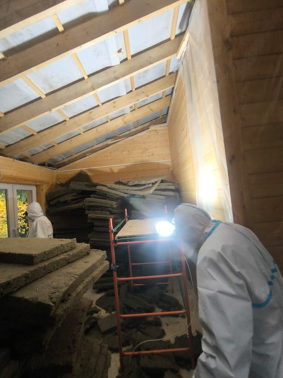 утепление кровли 