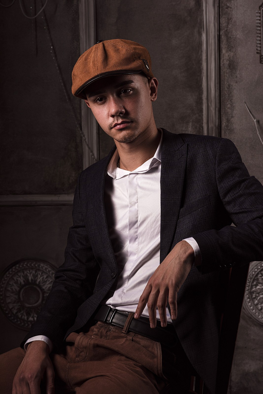 Мужской портрет. Портретный фотограф в Саратове и Энгельсе Анатолий Булычев