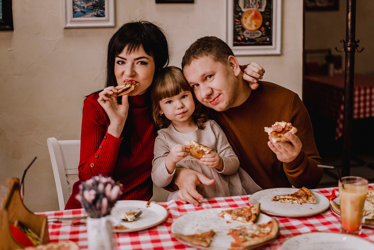 Время пиццы. Семейный и свадебный фотограф в Рязани Лиза Голованова