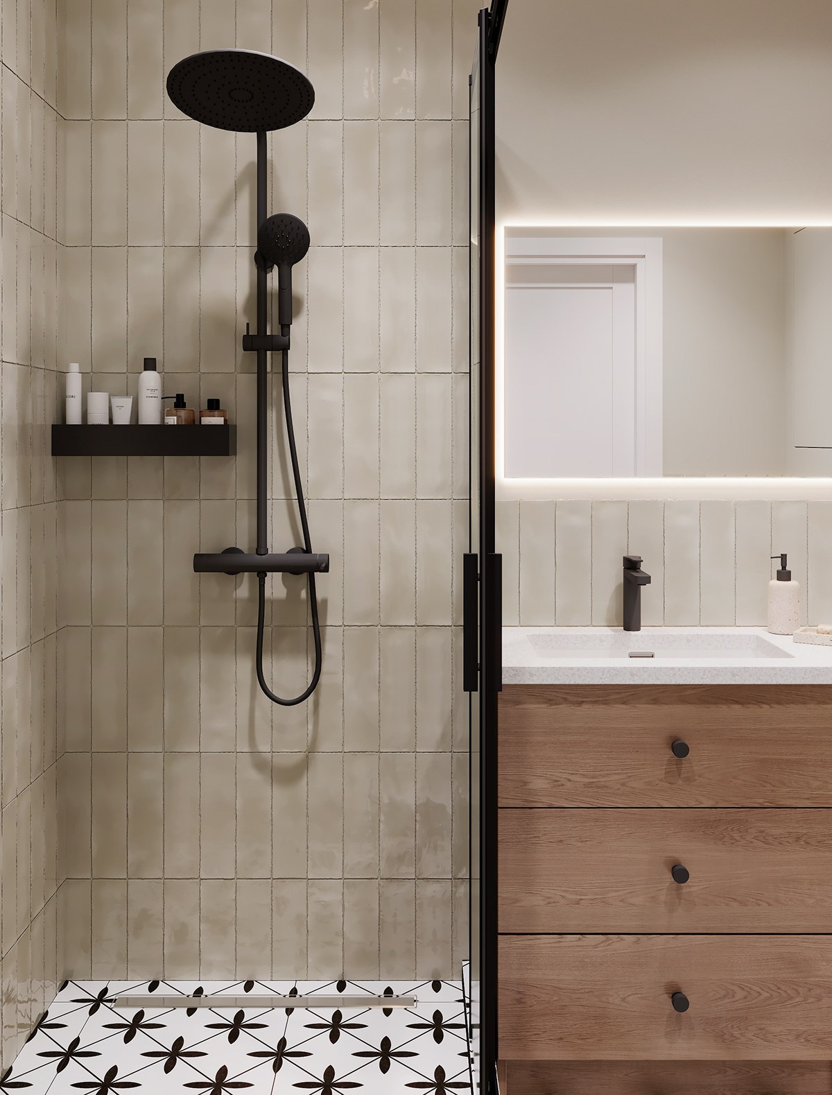 Водный стадион 28.8 m². Москва. Заказать 3d визуализацию интерьеров — Дарья Веденёва