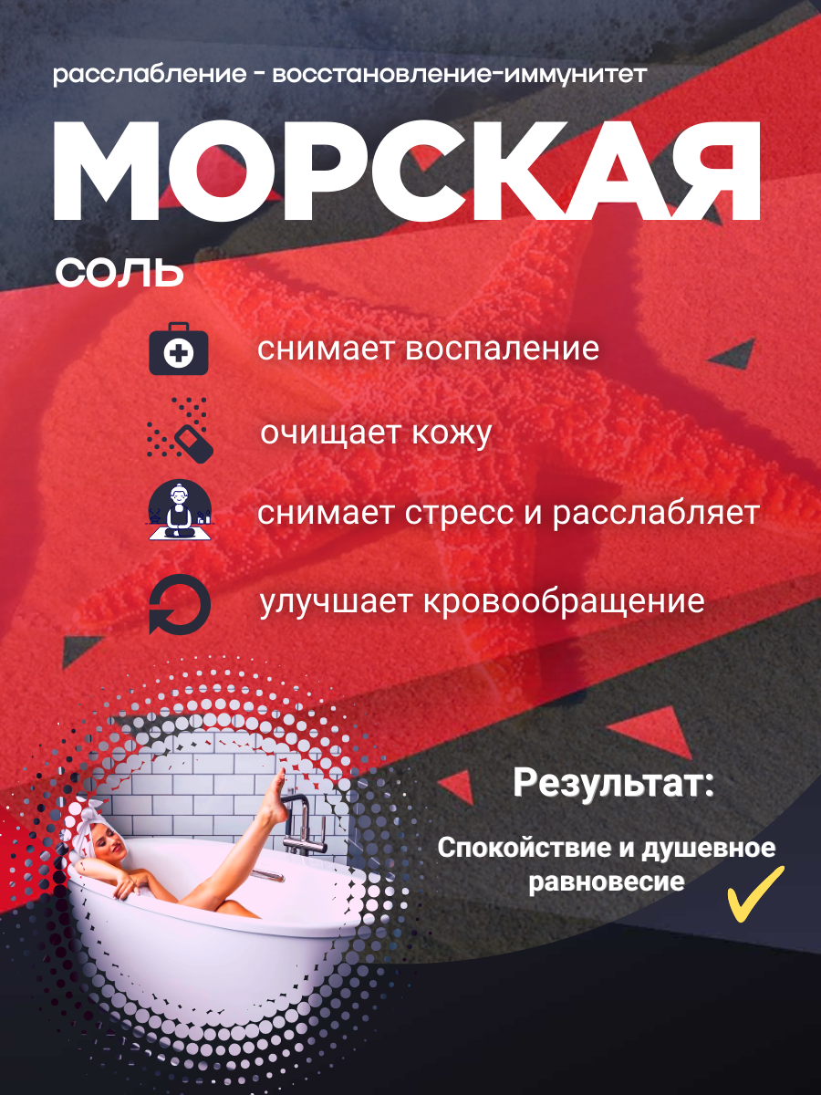 ИНФОГРАФИКА — Морская соль. Фотостудия T-CUBE