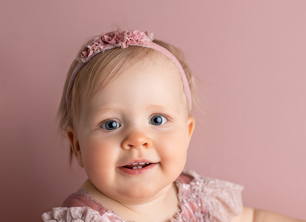 1 Годик Диане. Фотограф новорождённых и малышей до года в Москве и Московской области