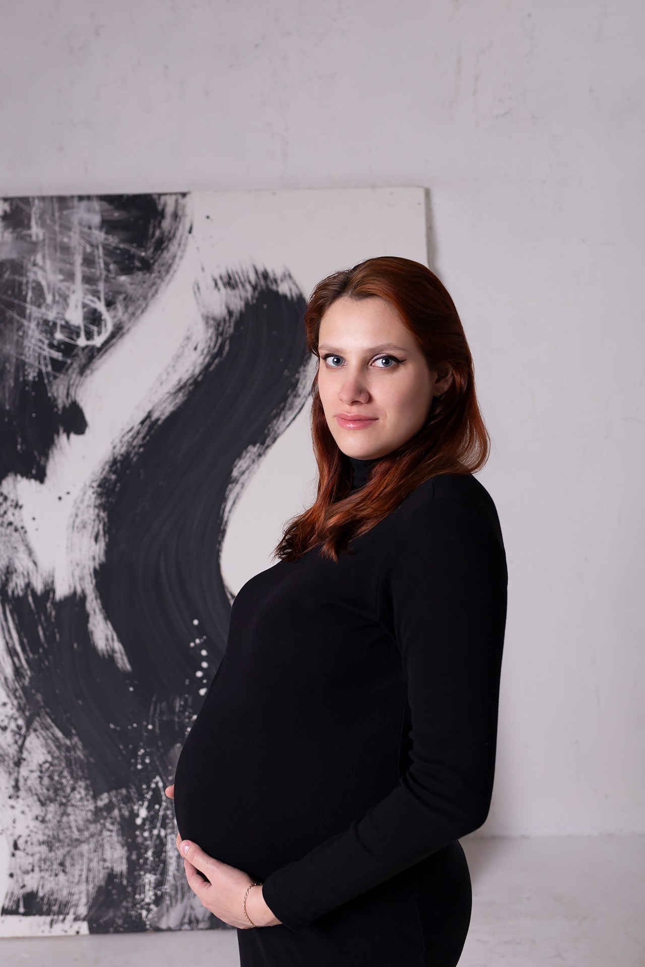 Семейная фотосессия беременности. Фотограф Анастасия Мухитдинова