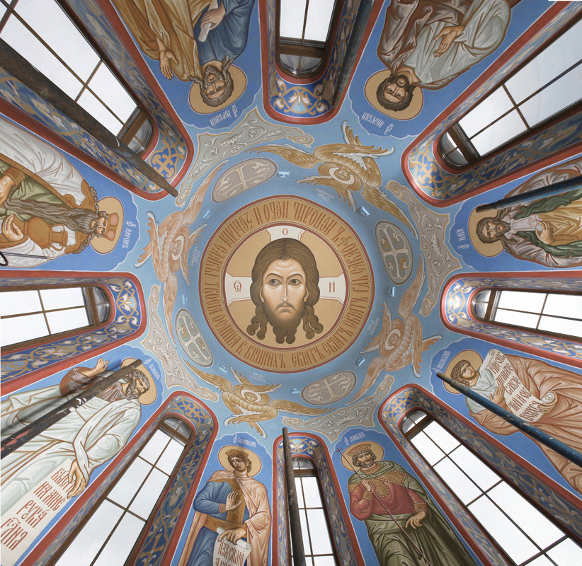 Церковь Новомучеников и Исповедников Российских. г. Королев. Художник монументалист, иконописец Красовский Илья