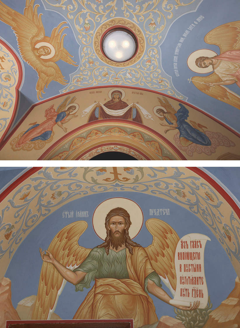 Церковь Новомучеников и Исповедников Российских. г. Королев. Художник монументалист, иконописец Красовский Илья