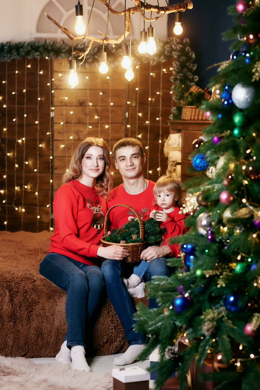 Новогодние съемки 2020-2025. Фотостудия в Калуге Svetstudio
