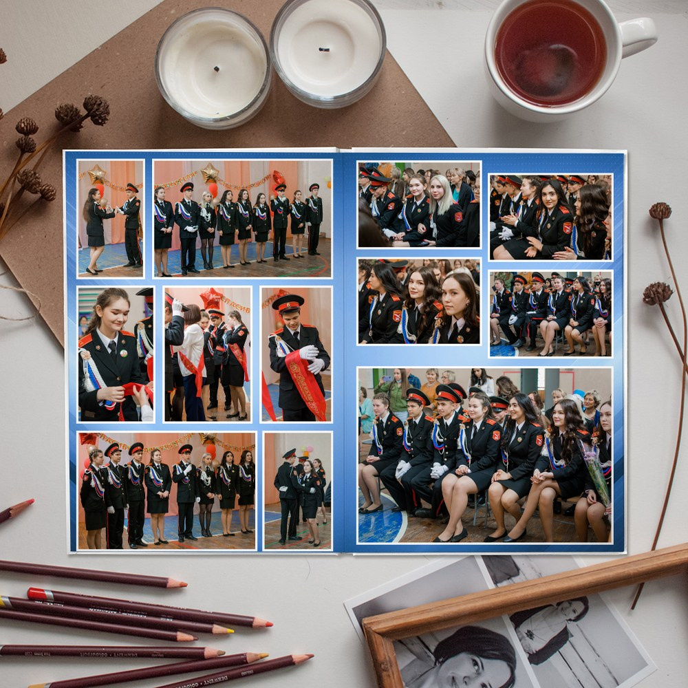 10 разворотов 9кл. Детский, семейный и школьный фотограф Светлана Волжанина