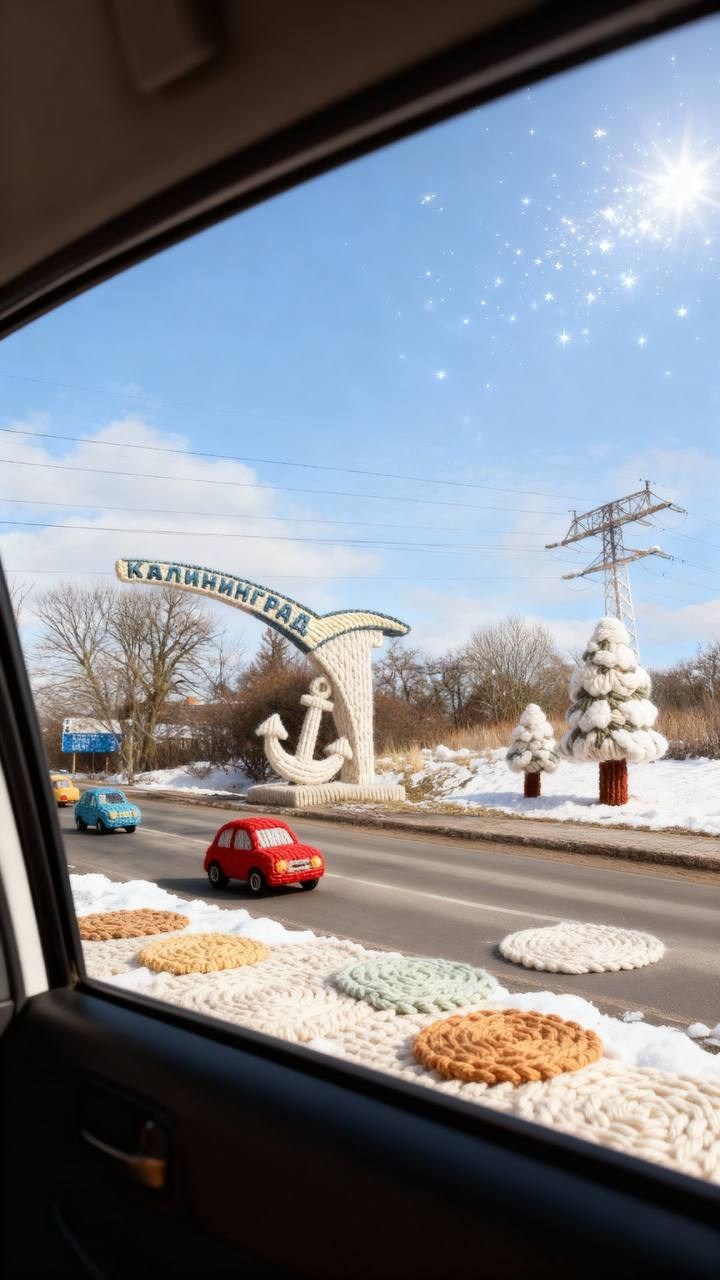 «Вязаный». Ekaterina Kiral — Visual Branding & AI Creation