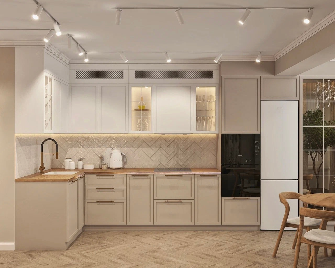 Евротрешка Кухня-гостинная. Design ViVi — Создаем пространство в котором хочется жить