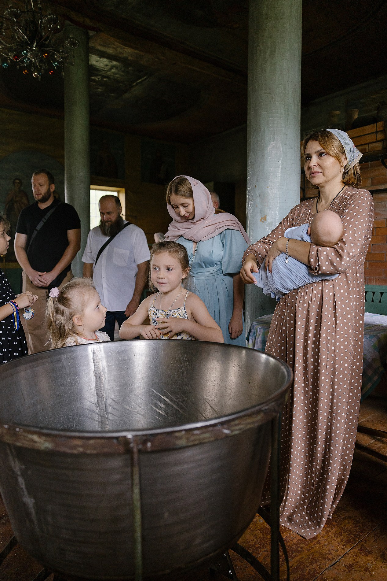 Крестины Ивана. Фотограф Олеся Жомер