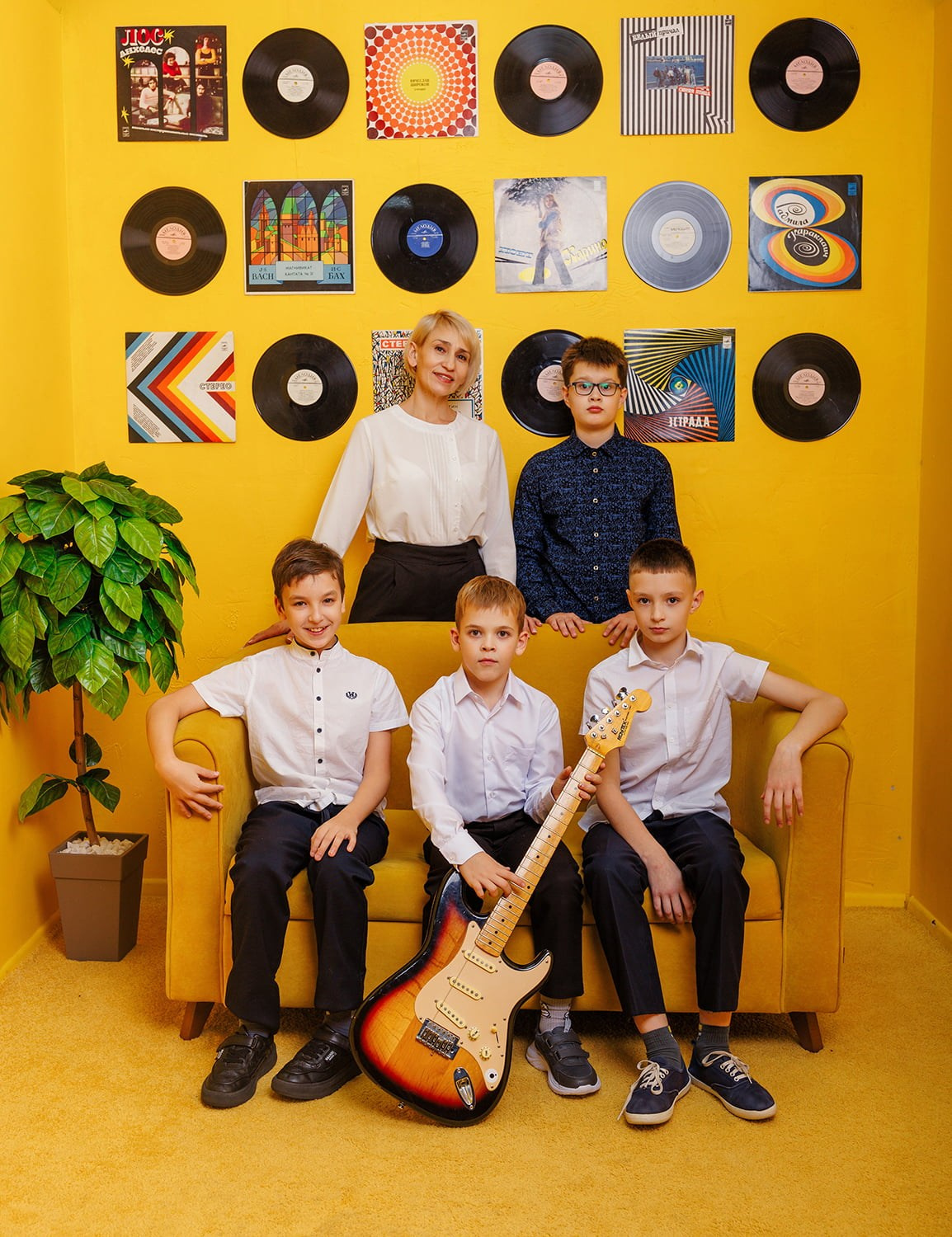 Студийная фотосессия для небольшого класса. СИГМА | Студия выпускных альбомов Красноярск