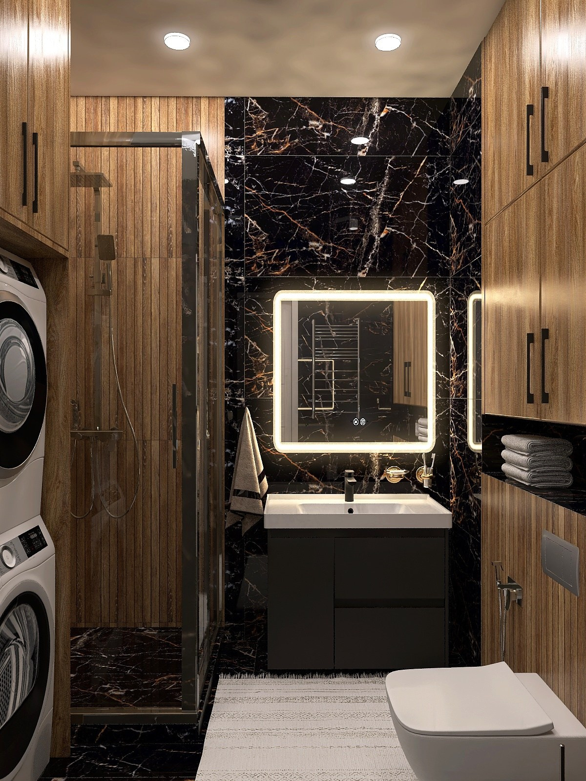 ЖК «Римского-Корсакова», 55 м². Дизайн для каждого