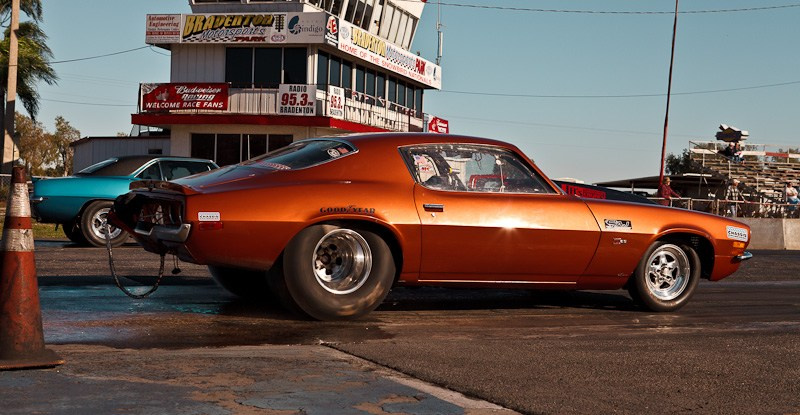 DrugRacing на автомобилях выпущенных до 1975 г. США, Флорида, 2010. Фотограф Василий Буланов