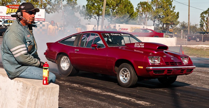 DrugRacing на автомобилях выпущенных до 1975 г. США, Флорида, 2010. Фотограф Василий Буланов