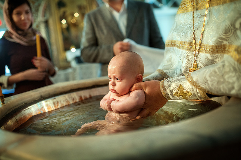 Фотосъемка Крещения. Семейный и детский фотограф в Москве