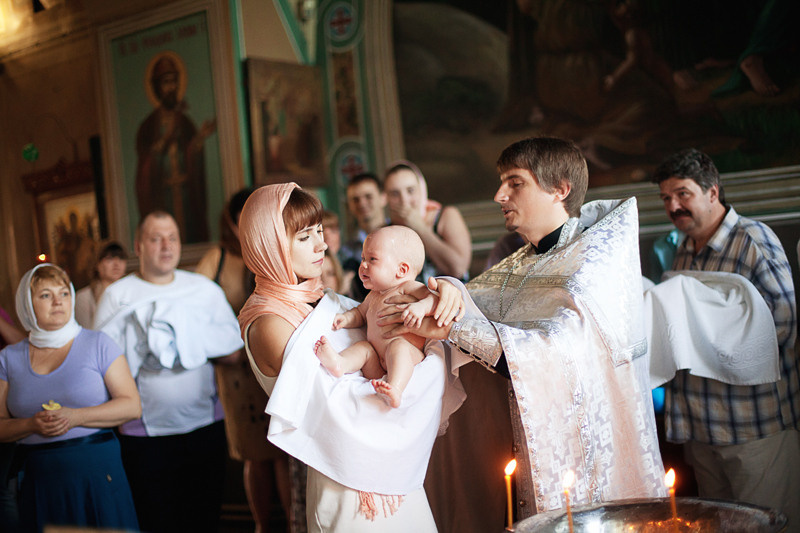 Фотосъемка Крещения. Семейный и детский фотограф в Москве