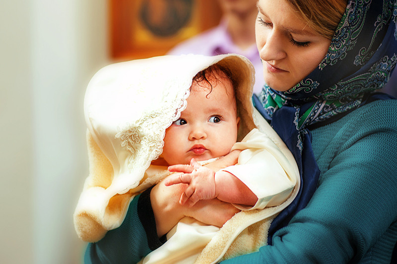 Фотосъемка Крещения. Семейный и детский фотограф в Москве