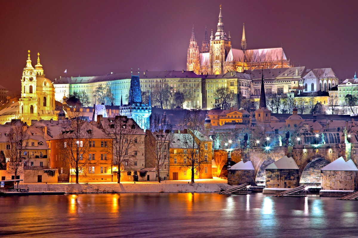 Рождественский тур в Прагу 2021. Семейный и детский фотограф в Москве