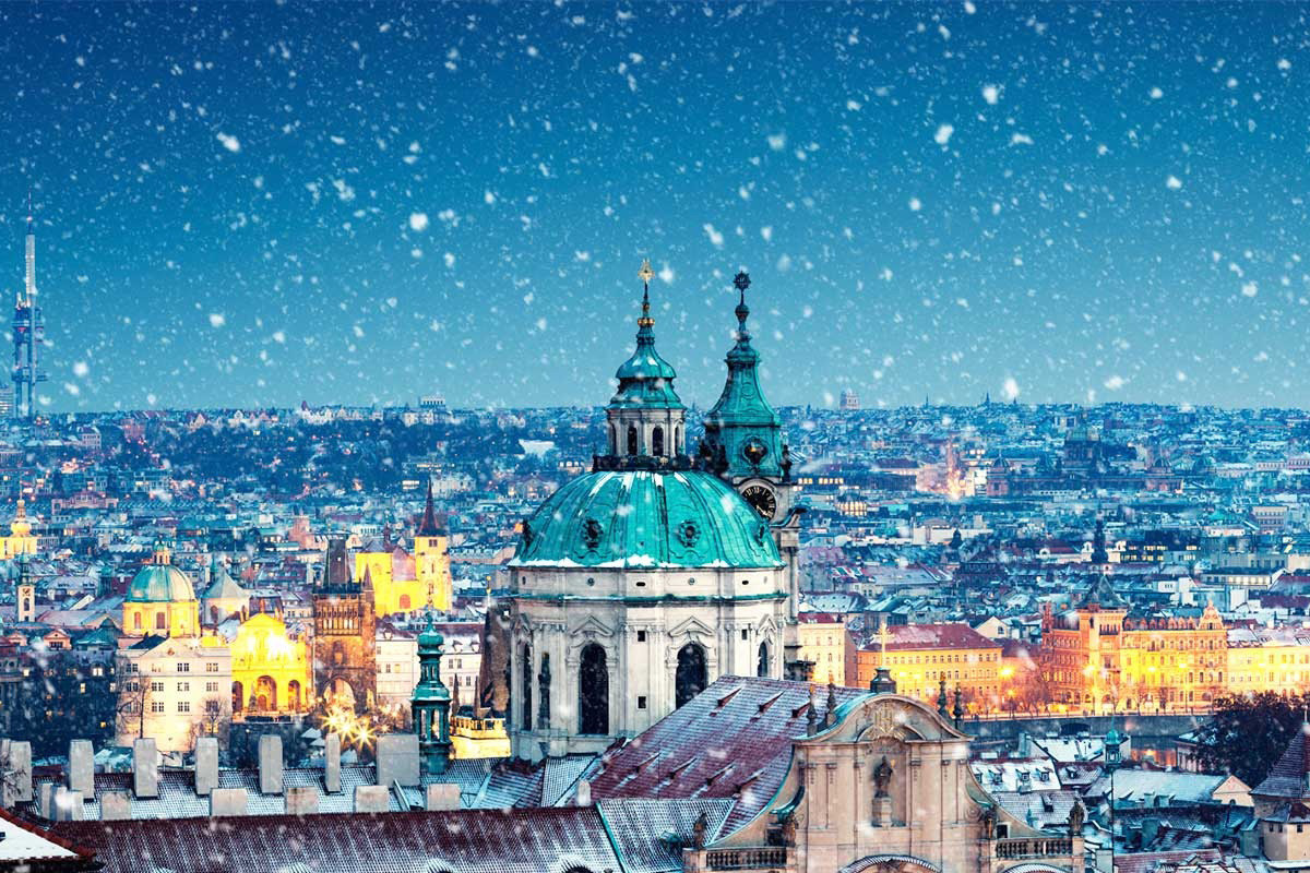 Рождественский тур в Прагу 2021. Семейный и детский фотограф в Москве