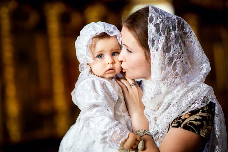 Фотосъемка Крещения. Семейный и детский фотограф в Москве