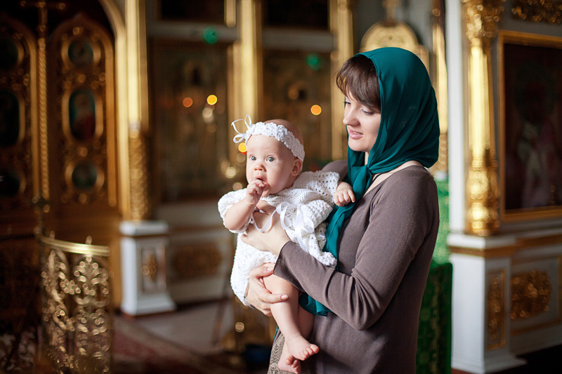 Фотосъемка Крещения. Семейный и детский фотограф в Москве