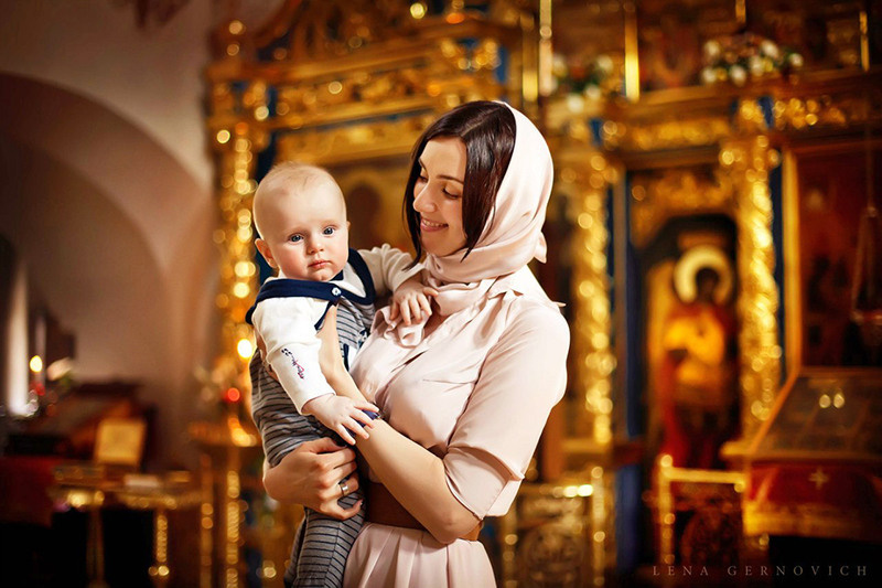 Фотосъемка Крещения. Семейный и детский фотограф в Москве