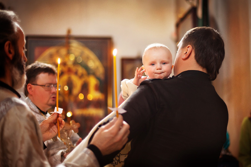 Фотосъемка Крещения. Семейный и детский фотограф в Москве