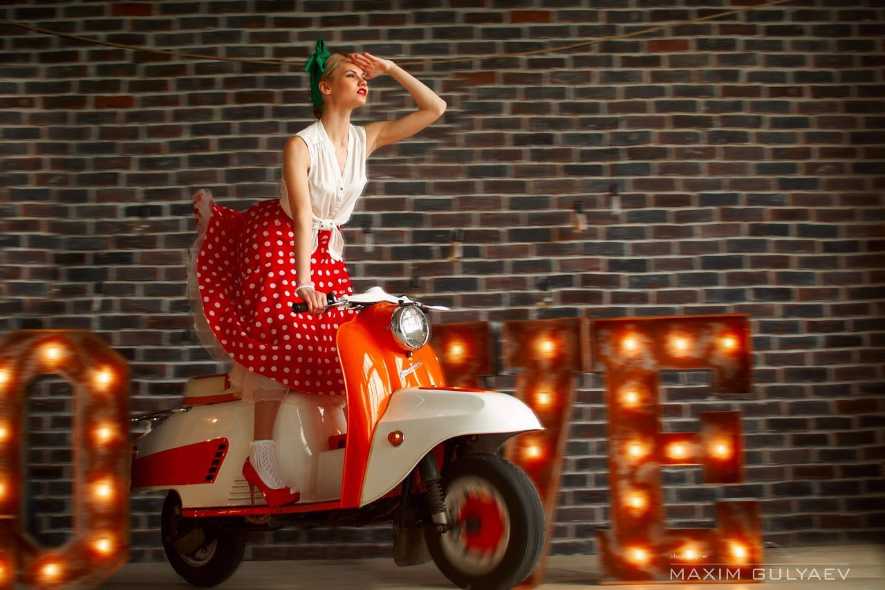 Фотосессия в стиле Pin-up
