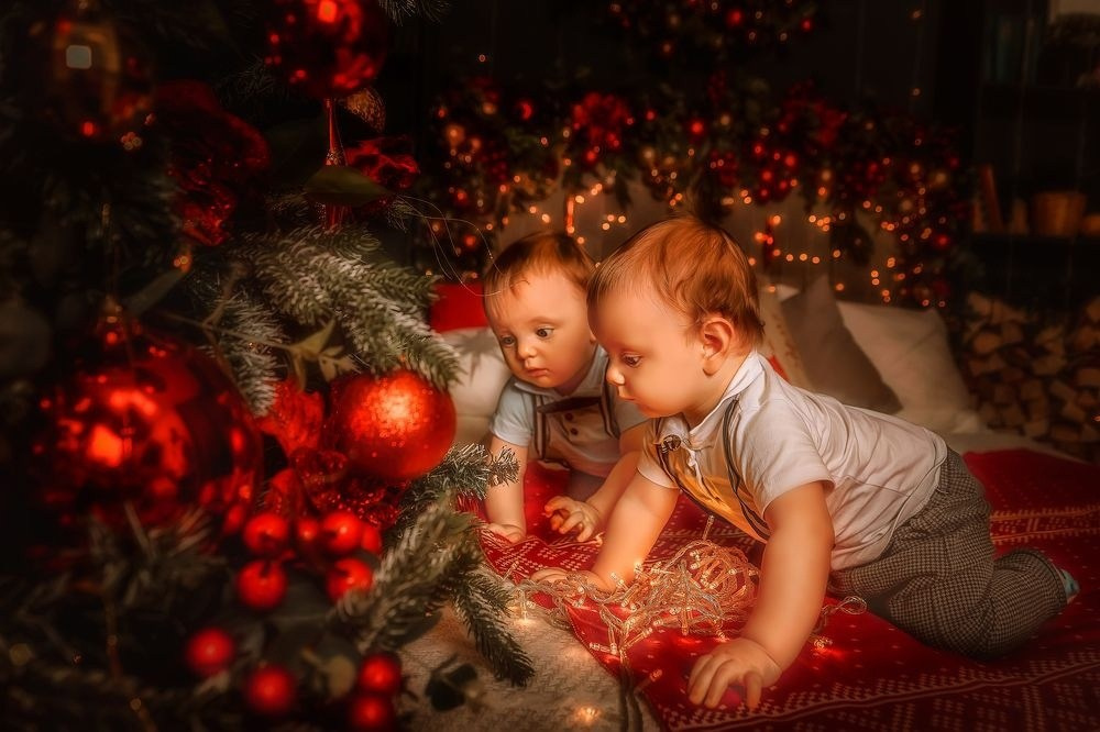 Новогодняя фотосессия. Семейный, свадебный и детский фотограф в Новосибирске Ольга Хидченко