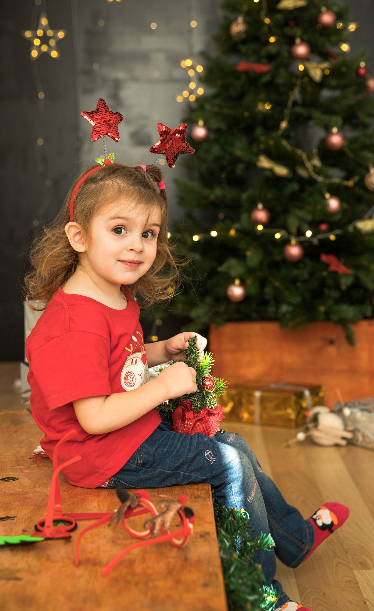 Новый год, костюмы. Детский семейный фотограф в г. Находка Ольга Коваленко, фотостудия Memories